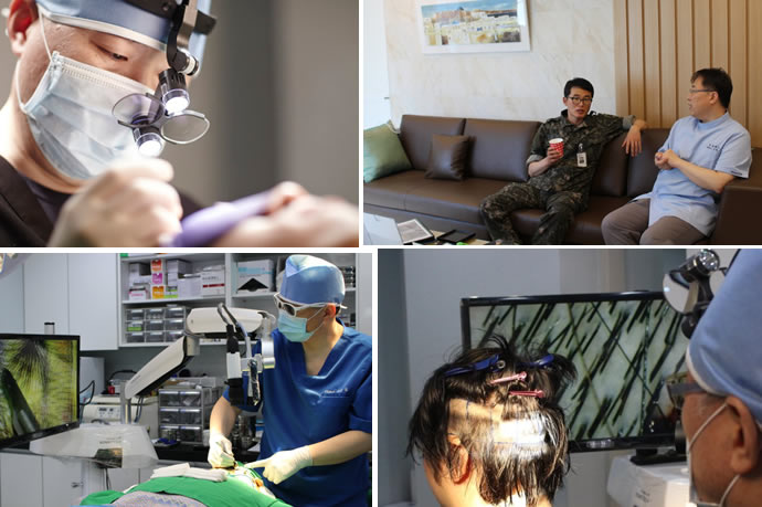 韩国毛补莱斯毛发移植医院专业手术流程