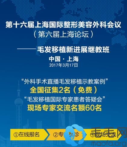 第十六届上海整形美容外科会议之毛发移植新进展继教班