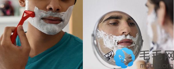 男人刮胡子时怎么防止受伤