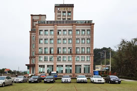 中国台湾瑞丝得植发诊所宽敞的停车场
