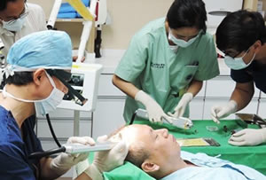 庆北大学医院毛发移植中心研究出快速植发机 2小时植2千根