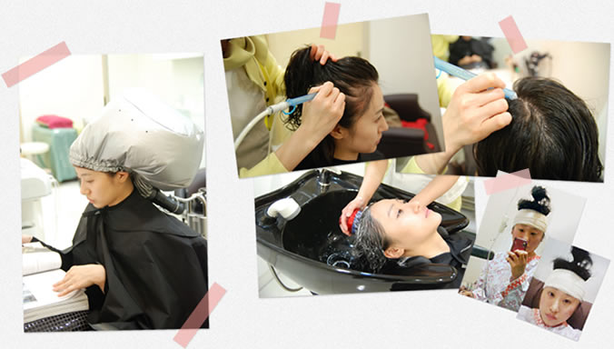 韩国多娜为患者免费提供的头发检测与护理