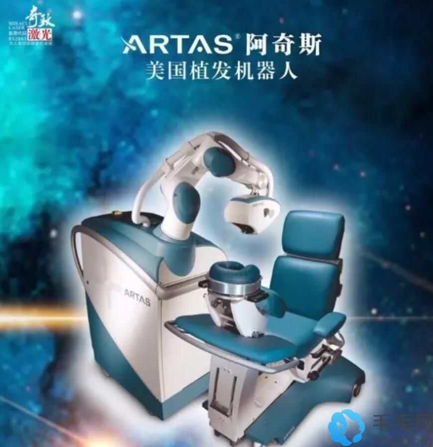 世界全新植发技术ARTAS人工智能头发移植系统